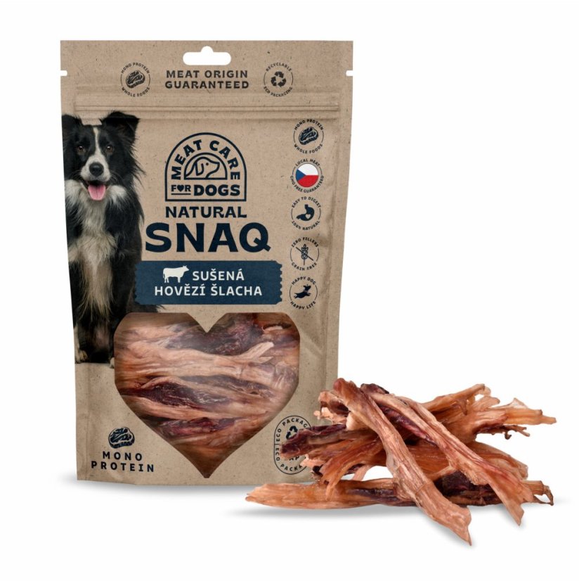 Dog Snaq - sušená hovädzia šľacha, 100 g