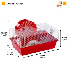Ferplast CONEY ISLAND klietka pre škrečky 50 x 35 x 25 cm